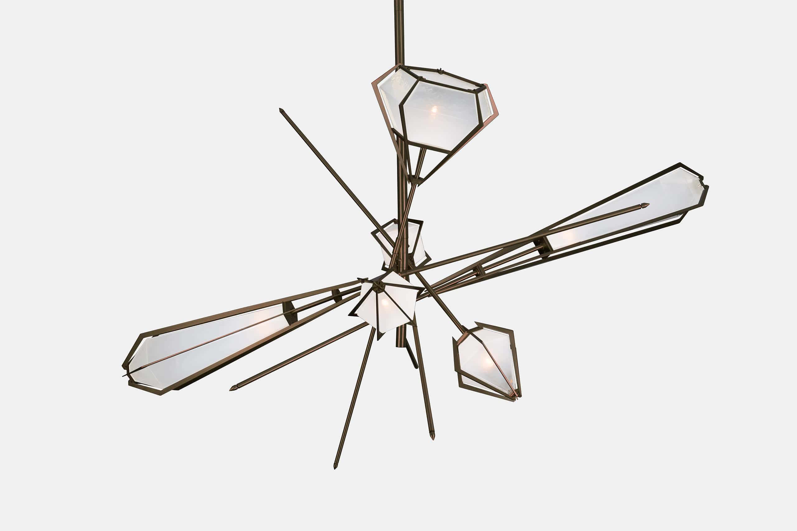 HARLOW LARGE CHANDELIER-ALABASTER WHITE GLASS-SATIN BRONZE FINISH-GABRIEL SCOTT-min