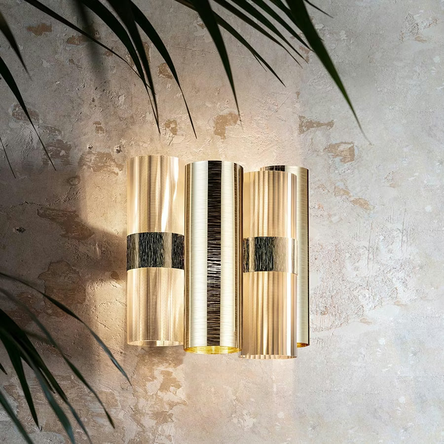 Slamp - La Lollo Applique Wall Lamp - Gold