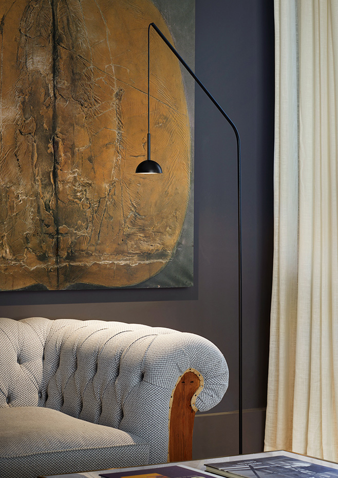 Estiluz - Cupolina Floor lamps - 3939 - 26 Black