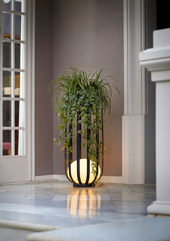 Estiluz - Bols Floor lamps - 4027X - Outdoor - 96 Anthracite