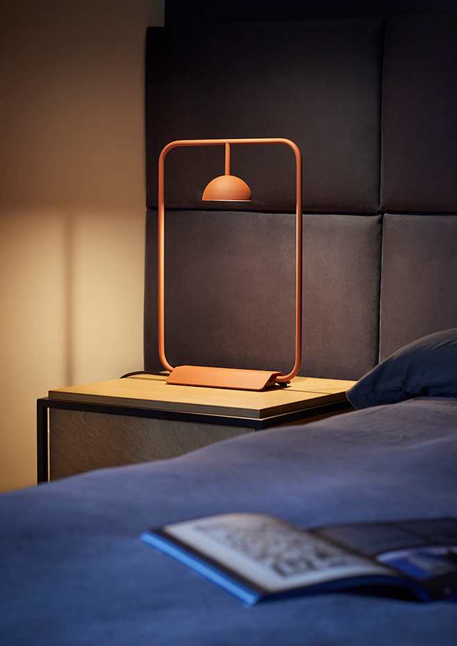 Estiluz - Cupolina Table Lamps - 3937 - 59 Terracotta