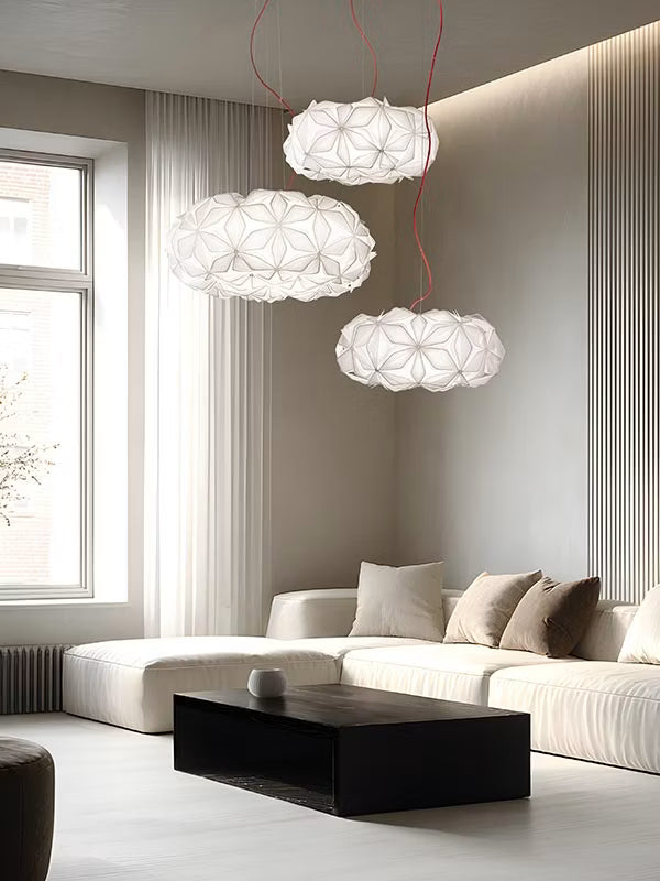 Slamp - C'est La Vie Suspension Large - White - Red Wire