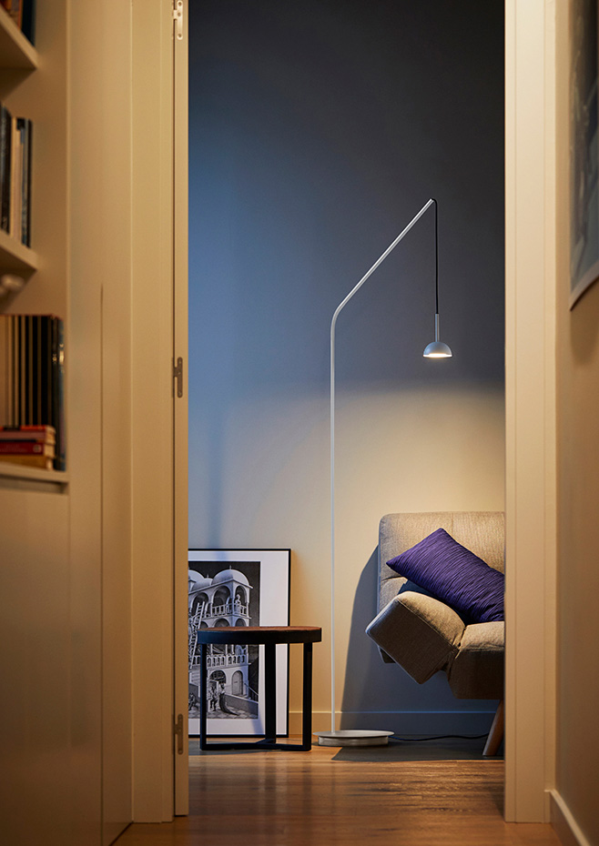 Estiluz - Cupolina Floor lamps - 3939 - 26 Black