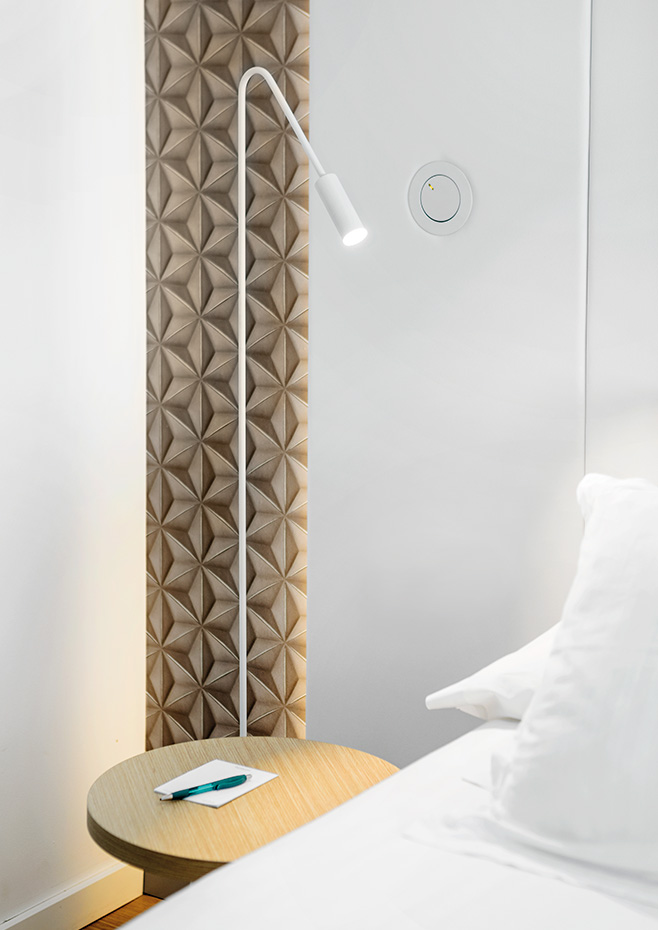 Estiluz - Volta Floor lamps - 3538 - 74 White - 74 White