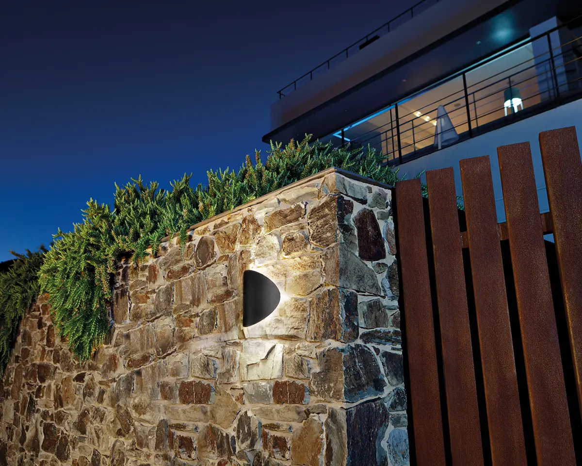 Estiluz - Lune Wall Lights - 3370 - Indoor & Outdoor - 26 Black