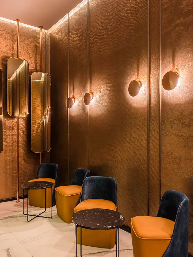 Estiluz - Obs Wall Lights - 3220 - 61 Satin Gold
