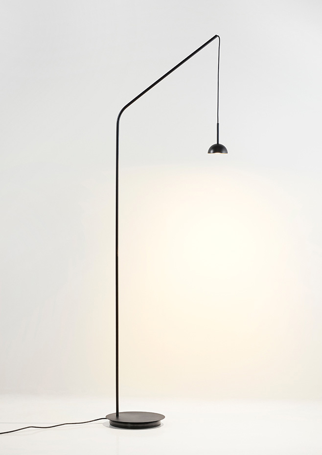 Estiluz - Cupolina Floor lamps - 3939 - 26 Black