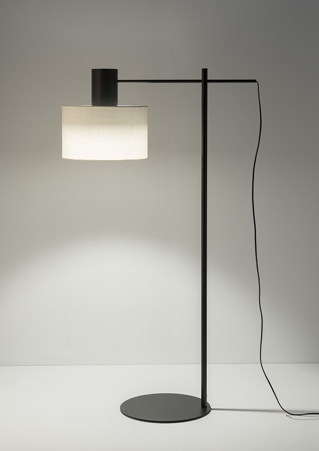 Estiluz - Cyls Floor lamps - 3908P - 26 Black - 27 White
