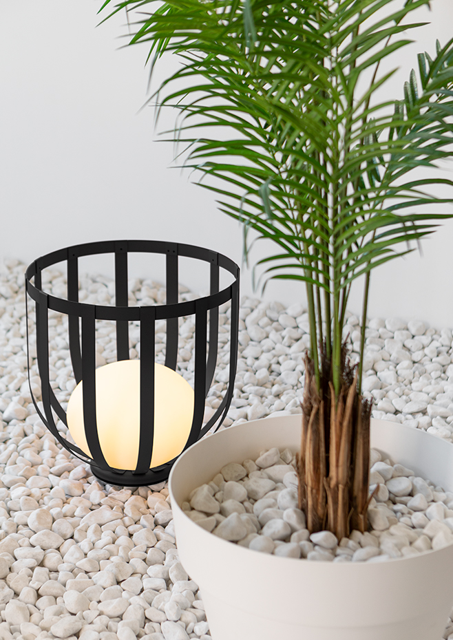 Estiluz - Bols Floor lamps - 4028X - Outdoor - 96 Anthracite