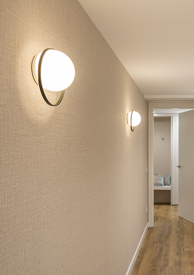 Estiluz - Circ Wall Lights - 3722 - Indoor - 61 Satin Gold