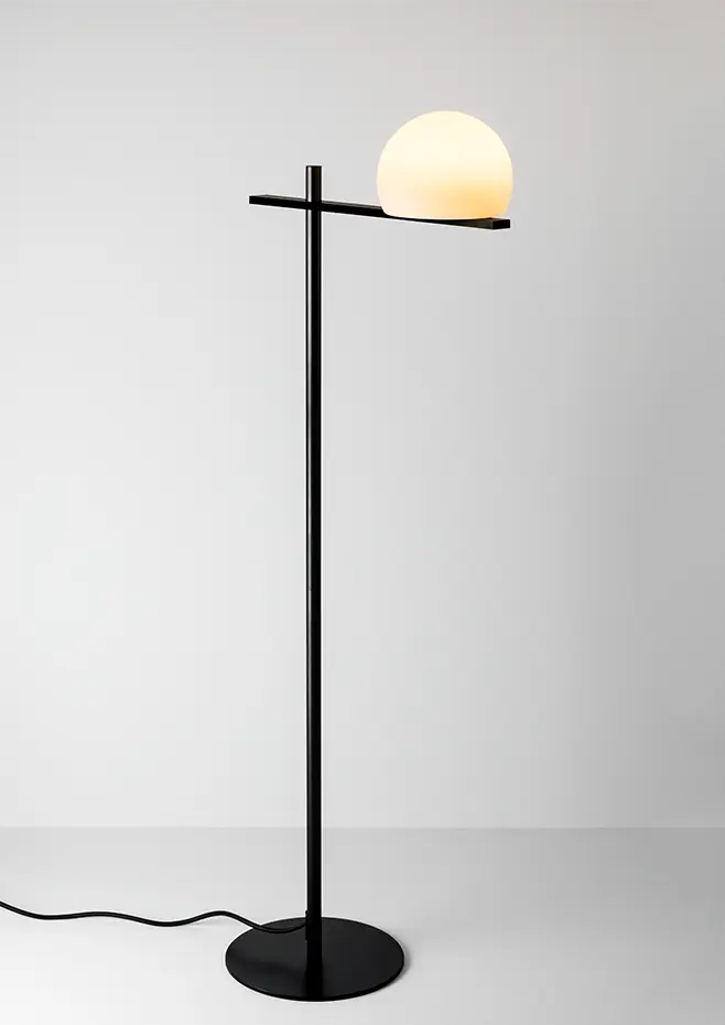 Estiluz - Circ Floor lamps - 3729 - Indoor - 26 Black