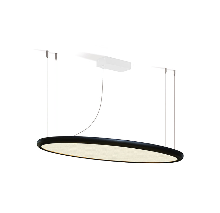 Contardi Lighting Bogotà Suspension Lamp - White Cotton 800 Diffuser - Large