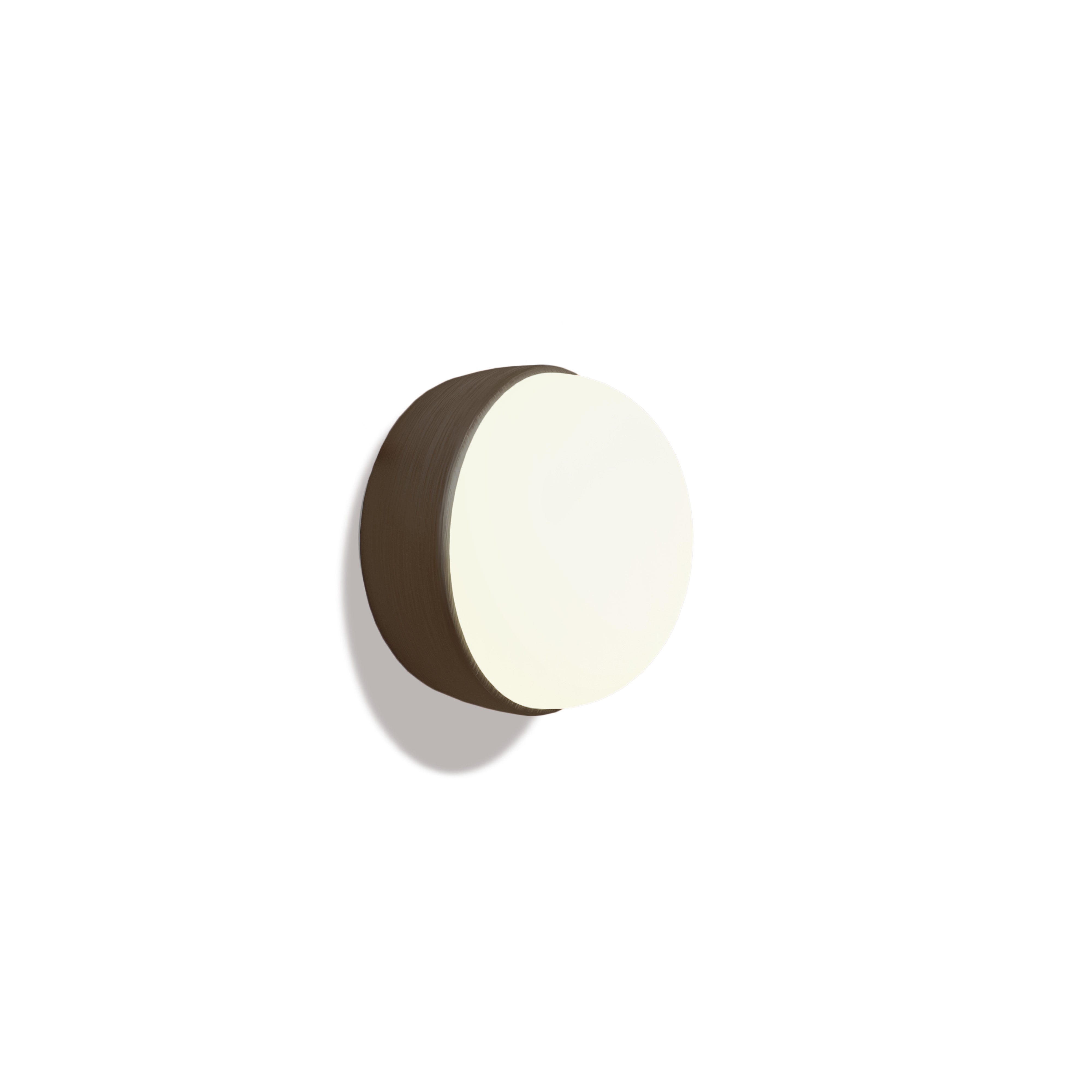 Contardi Lighting Kiki Wall light - Brushed Bronze-Nickel - Satin Opal Glass