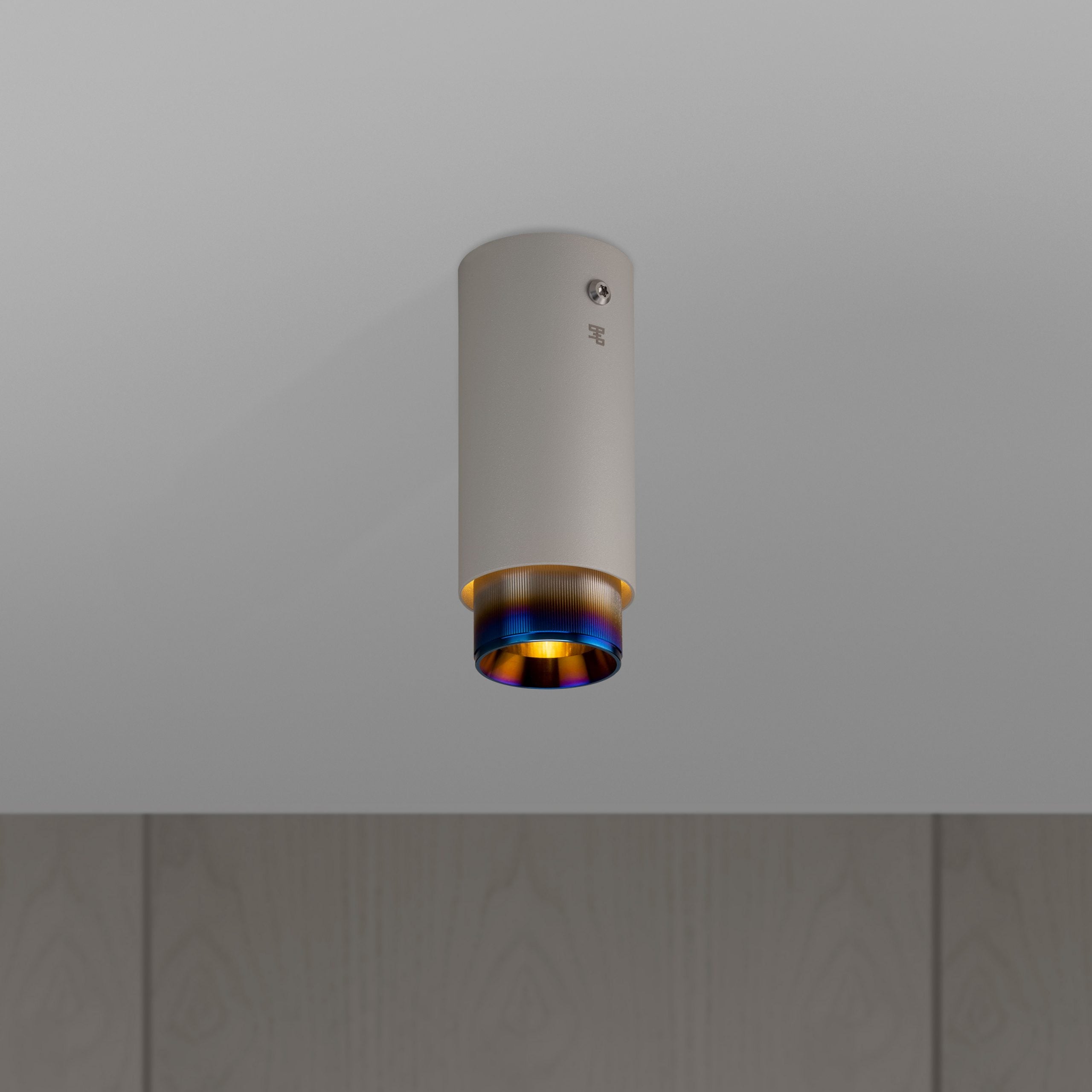 Buster & Punch Exhaust Surface - Linear - Stone - Burnt Steel