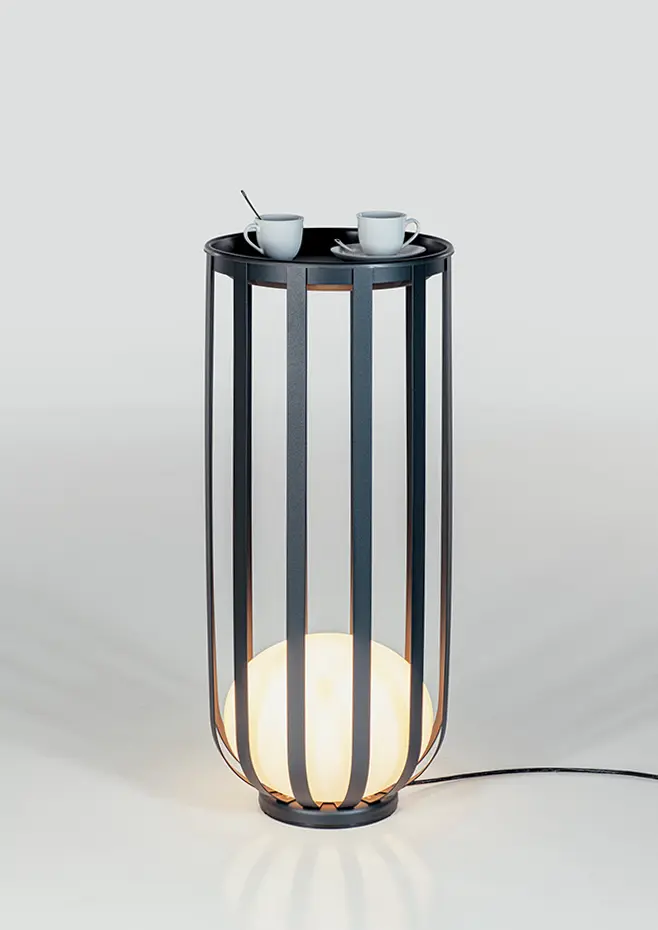 Estiluz - Bols Floor lamps - 4027X - Outdoor - 96 Anthracite