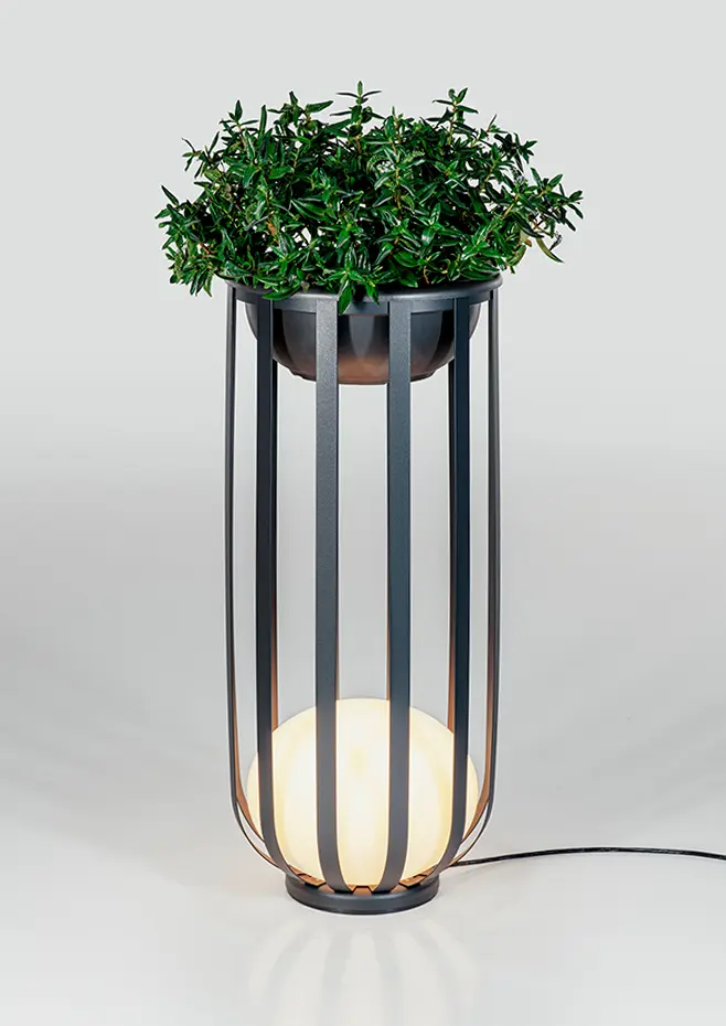 Estiluz - Bols Floor lamps - 4027X - Outdoor - 96 Anthracite