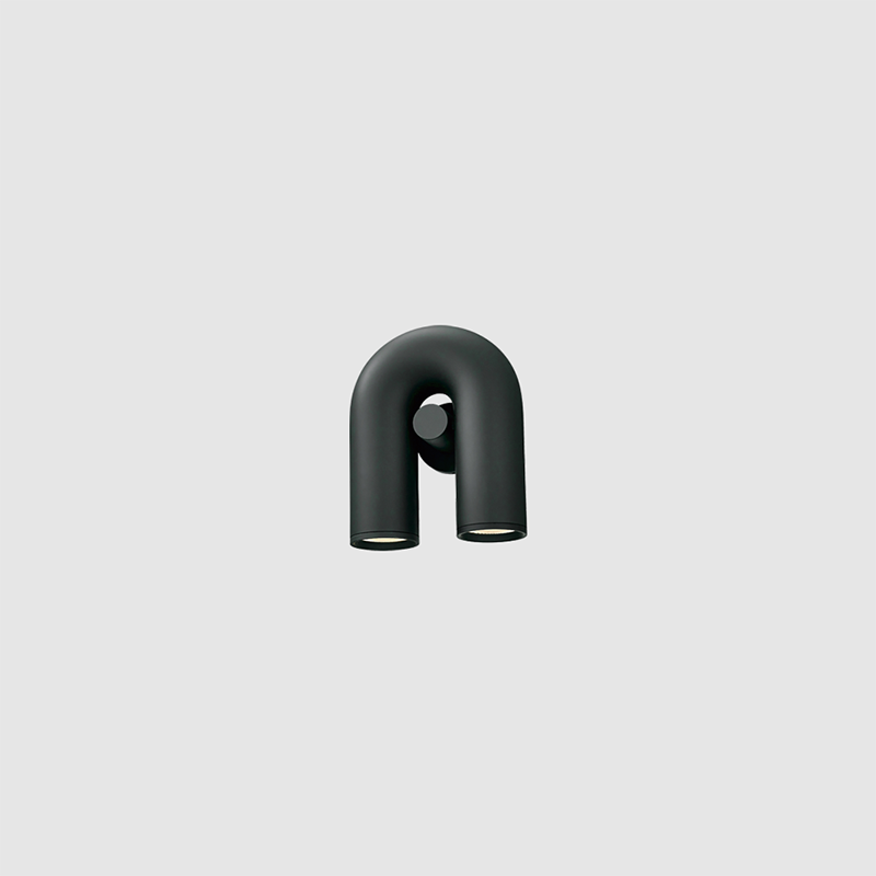 AGO Lighting Cirkus Wall Light - Charcoal