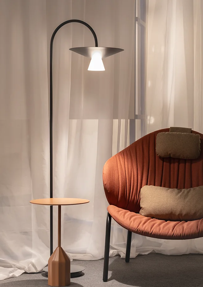 Estiluz - Belt Floor lamps - 149MG - 96 Anthracite
