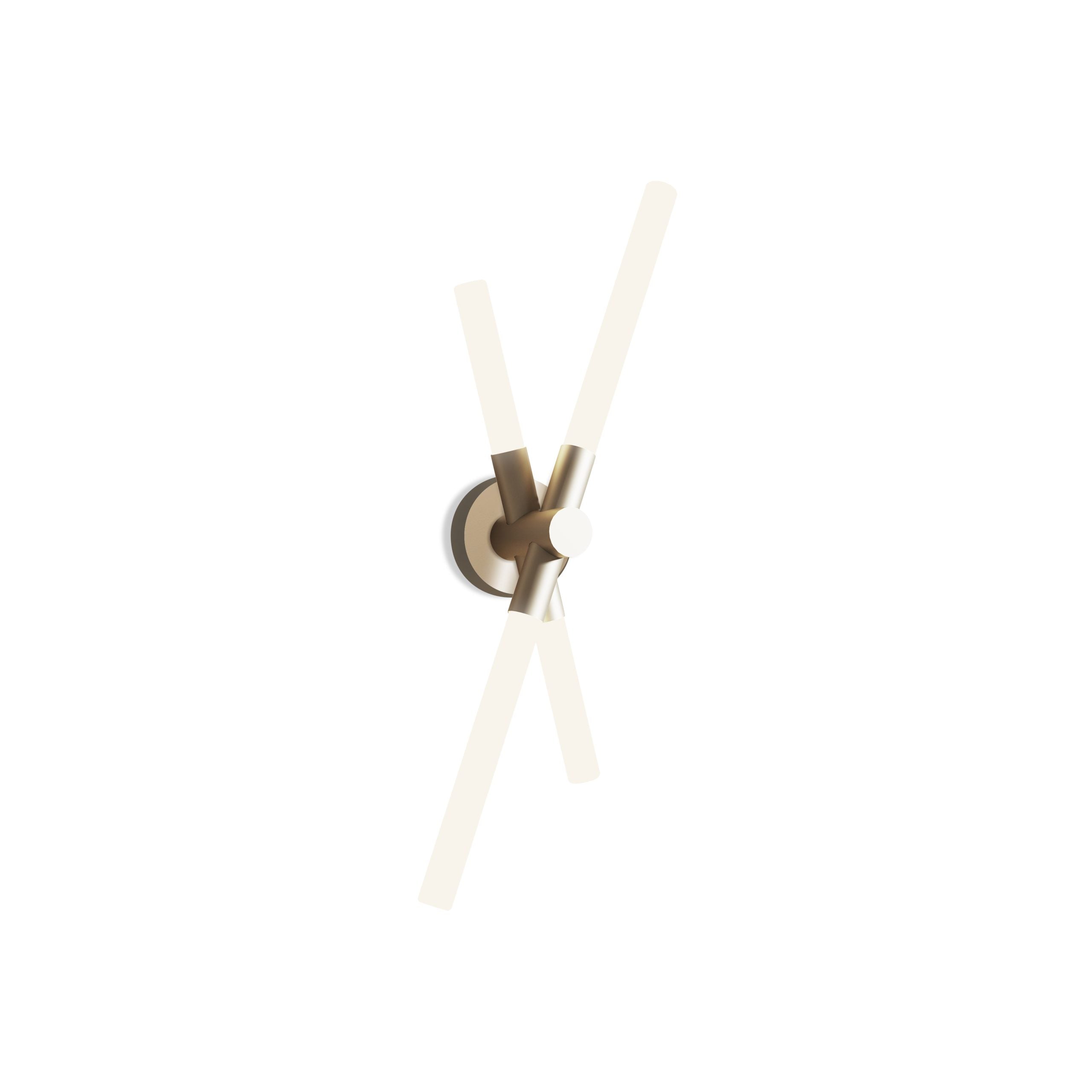 Contardi Lighting Bianca AP Wall Lamp - With Base - Brass
