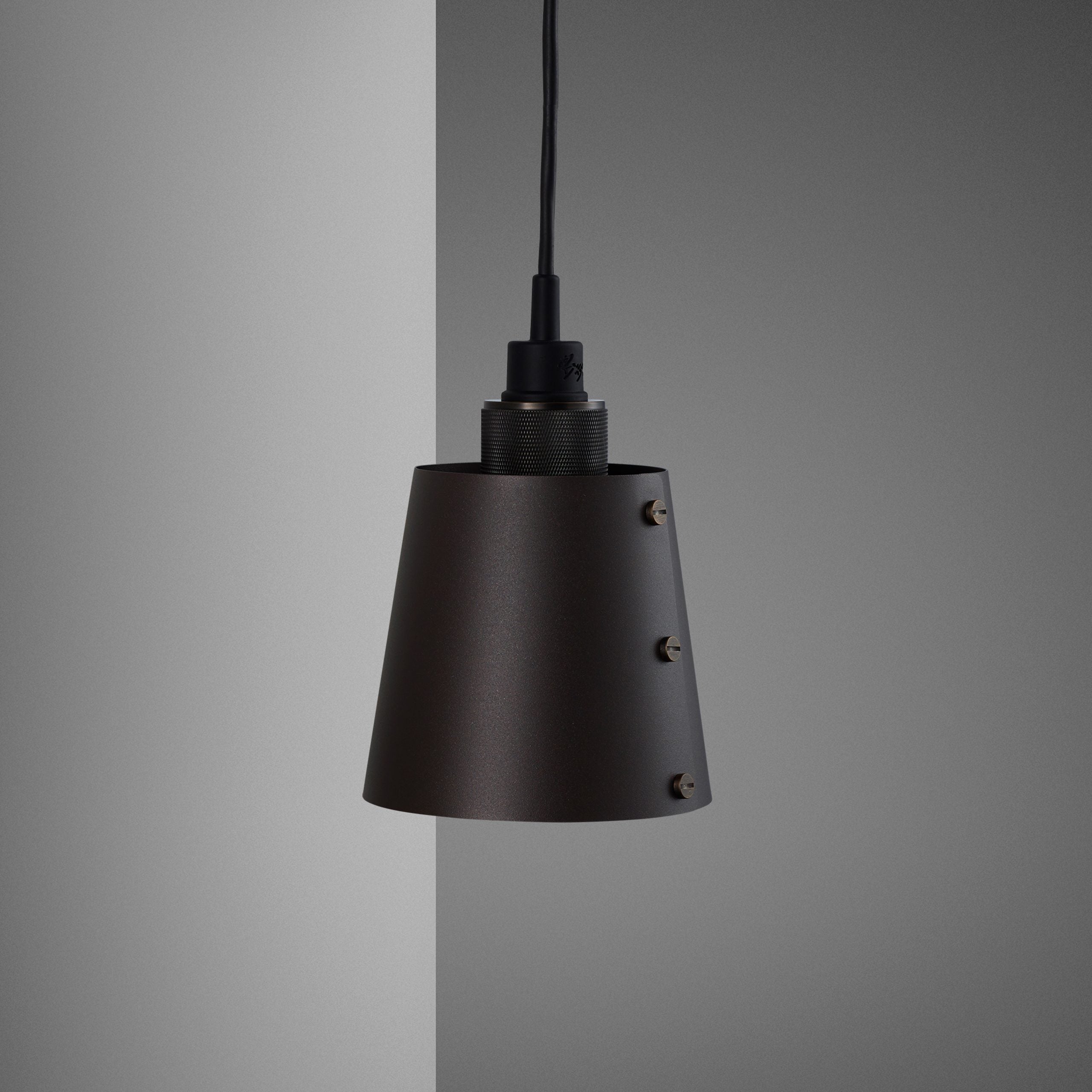 Buster & Punch Hooked Wall Light - Small - Graphite - Smoked Bronze