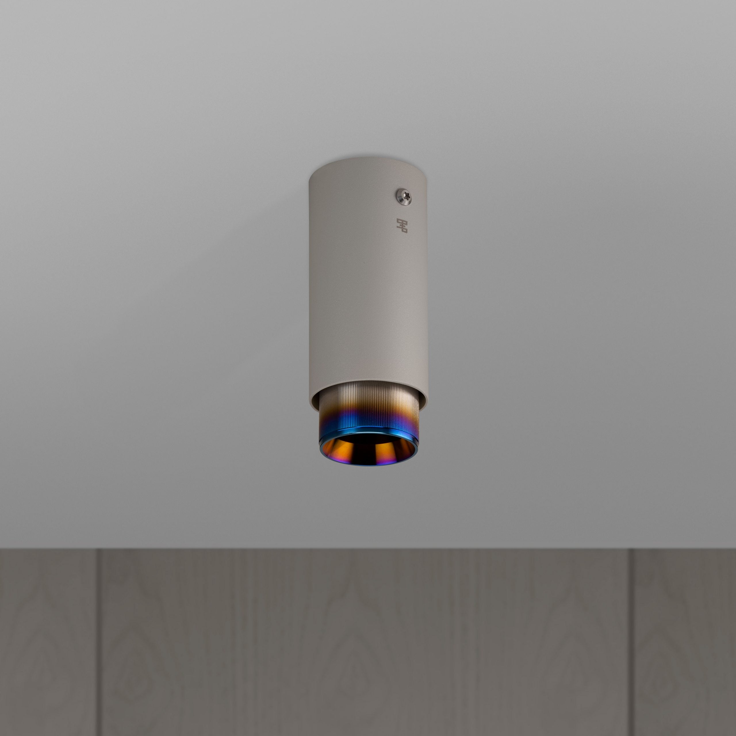 Buster & Punch Exhaust Surface - Linear - Stone - Burnt Steel