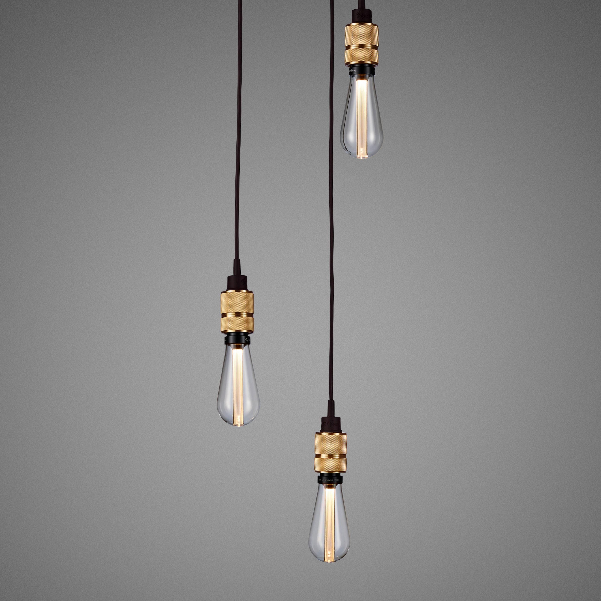Buster & Punch Hooked Pendant Chandelier - 3.0 - Nude - Smoked Bronze- 2.0m