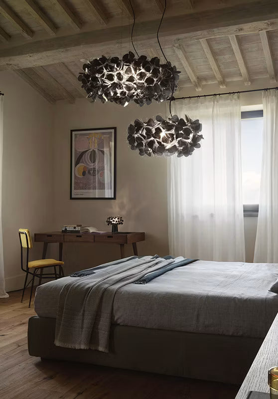 Slamp - Clizia Suspension Lamp - Small - Black - Black Wire