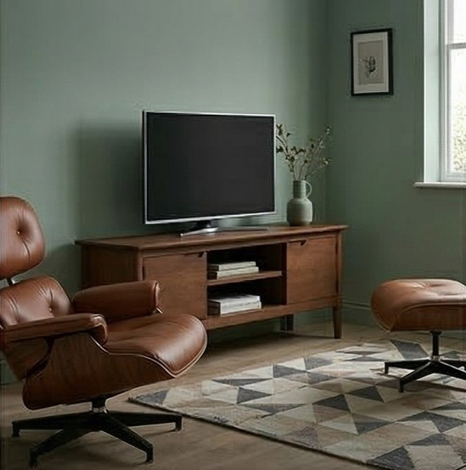 Fishe & Lilly Norway Dark Walnut TV Stand & Media Unit