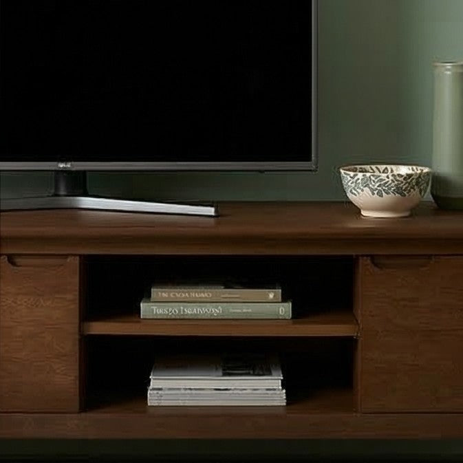Fishe & Lilly Norway Dark Walnut TV Stand & Media Unit