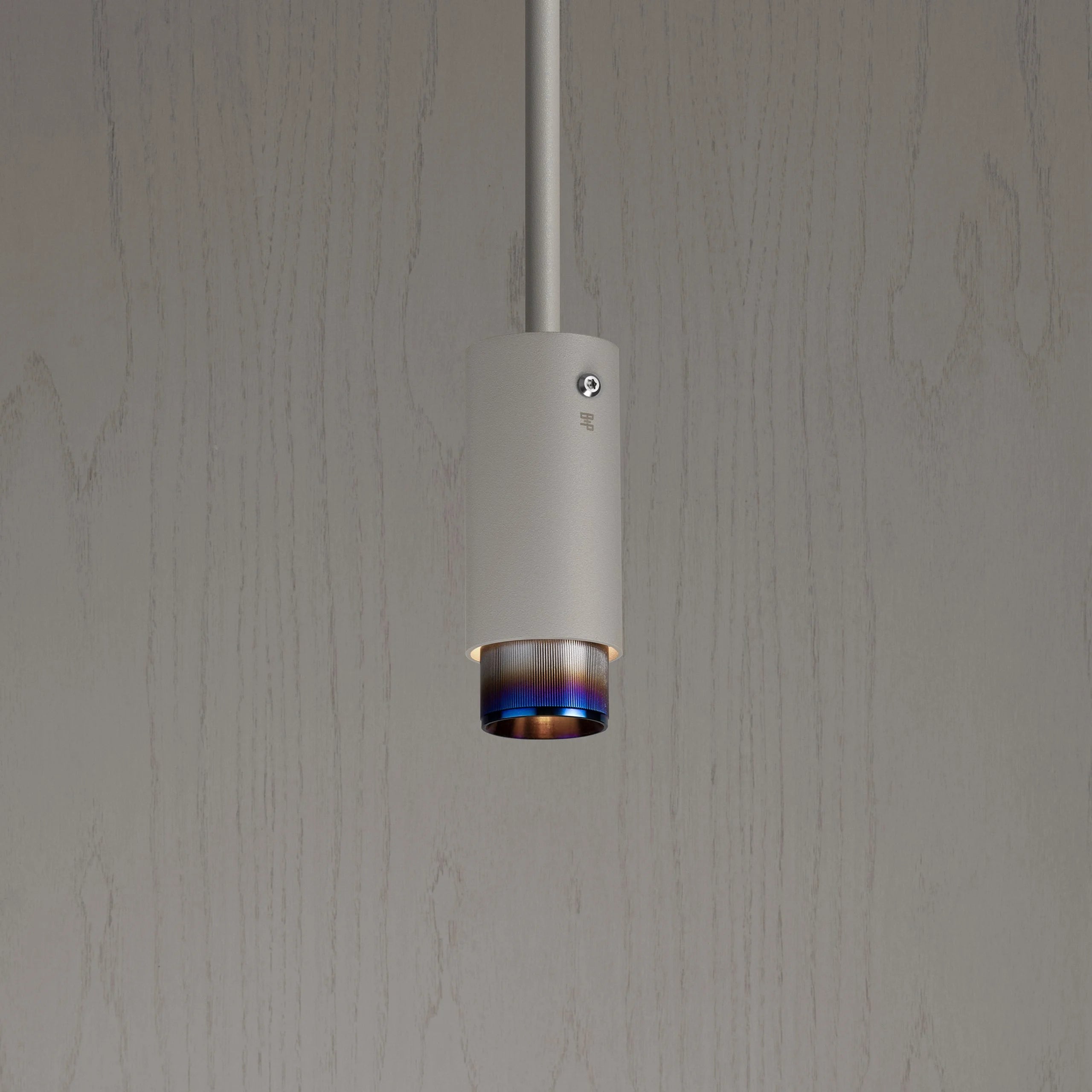 Buster & Punch Exhaust Pendant - Linear - Stone - Burnt Steel