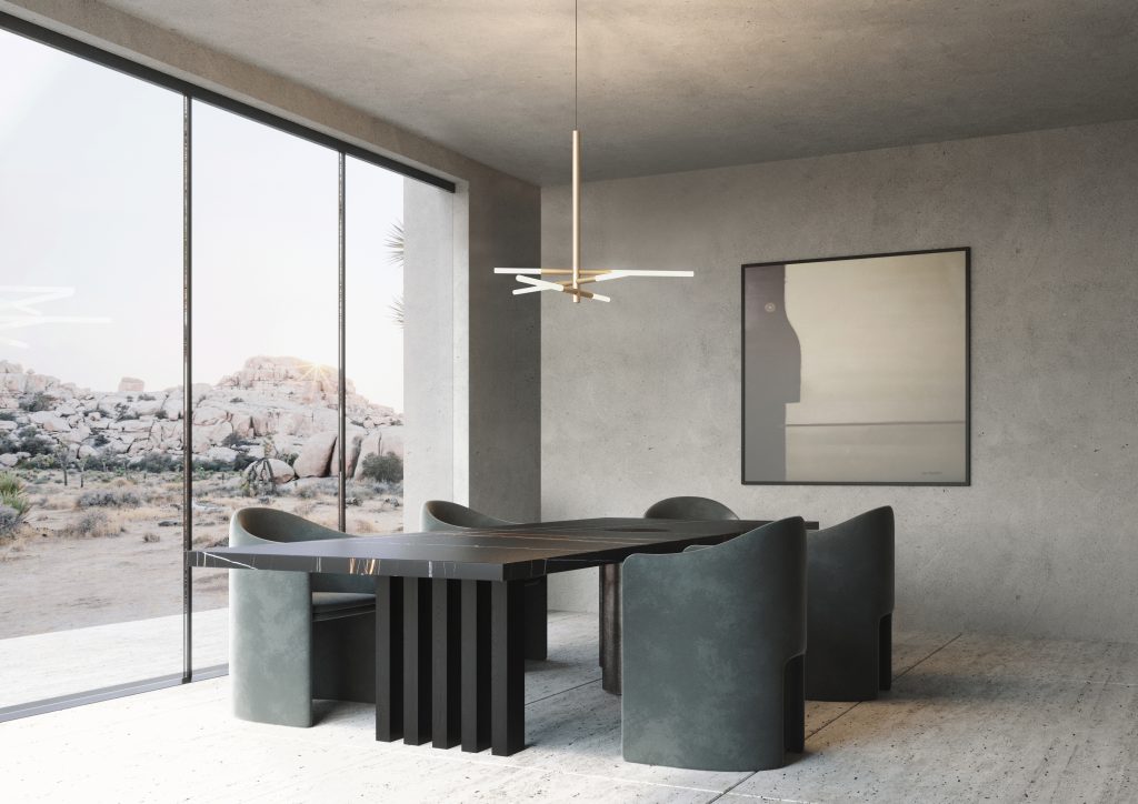 Contardi Lighting Bianca SO Suspension Lamp - Brass