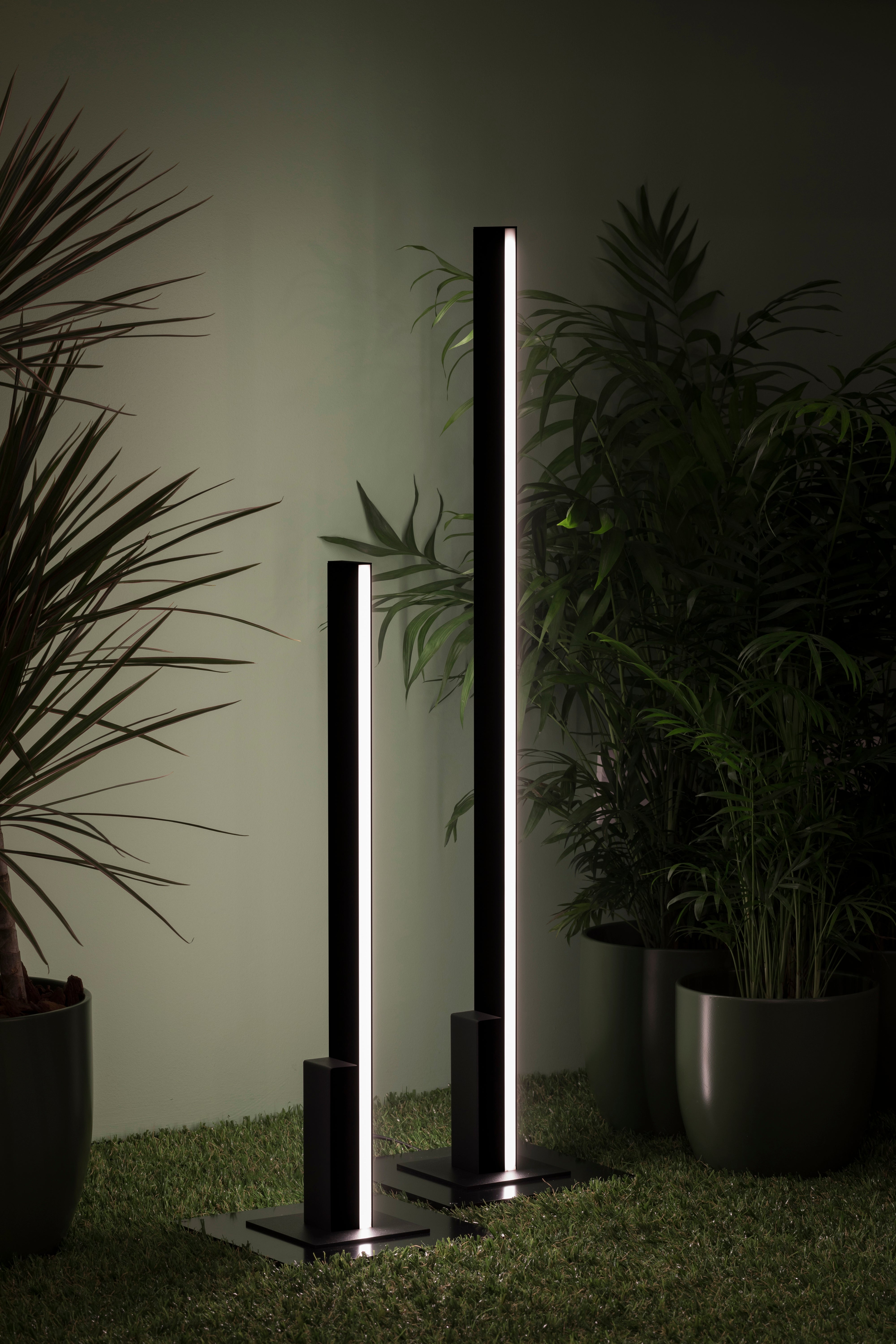Contardi Lighting Outdoor Floor Lamp - H.90 - Black Lacquered