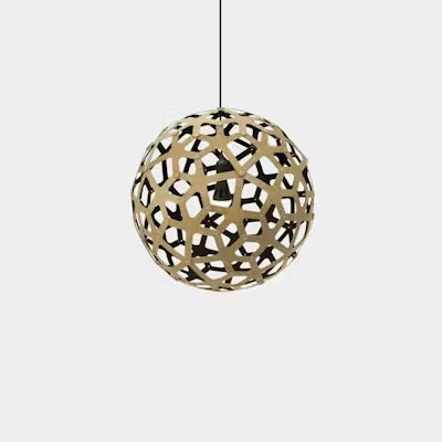 David Trubridge Coral Pendant light