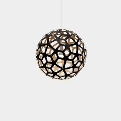 David Trubridge Coral Pendant light