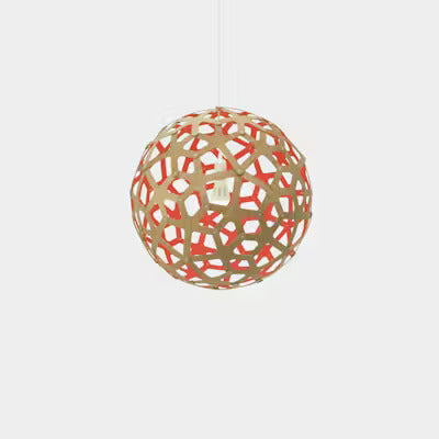 David Trubridge Coral Pendant light