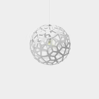 David Trubridge Coral Pendant light