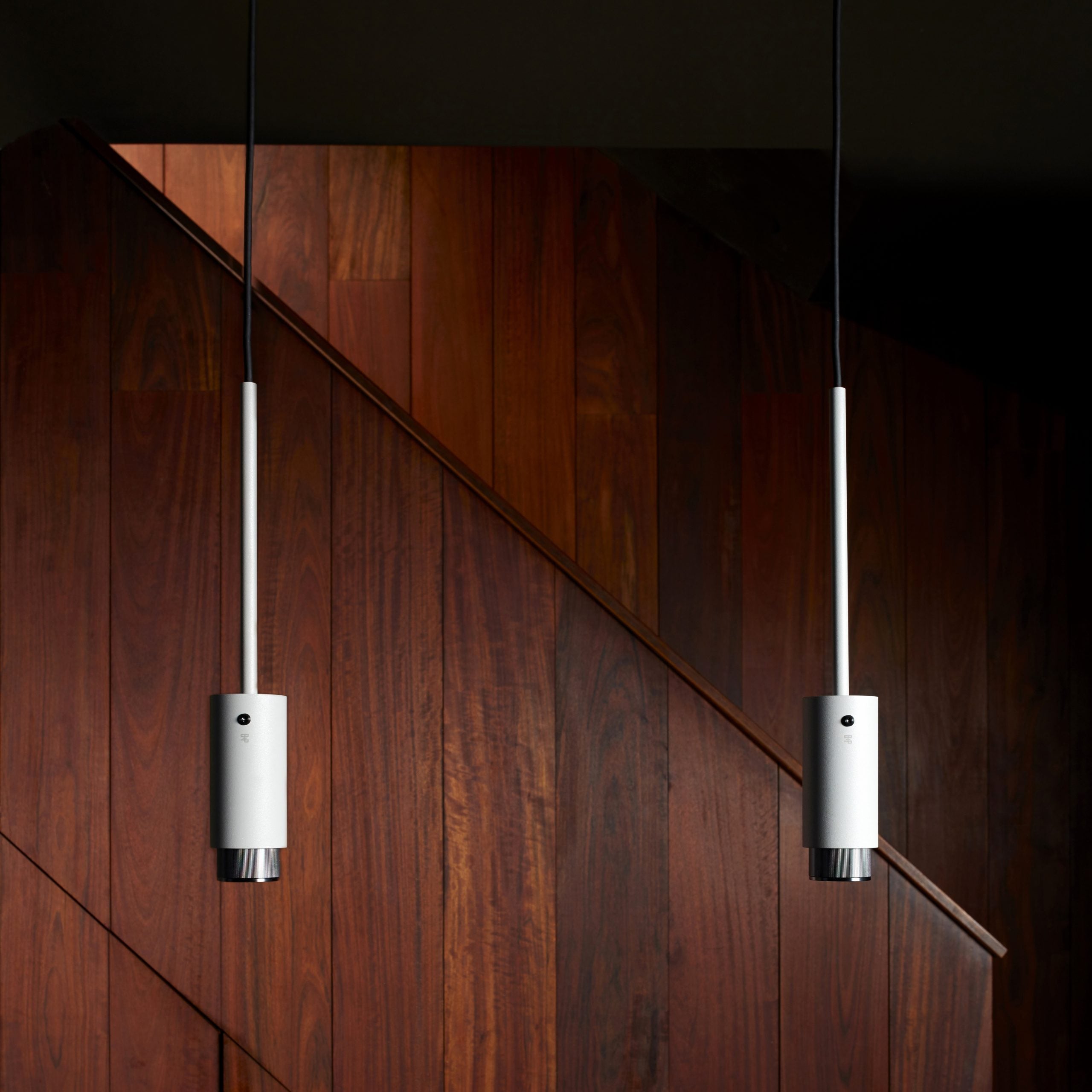 Buster & Punch Exhaust Pendant - Linear - Stone - Burnt Steel