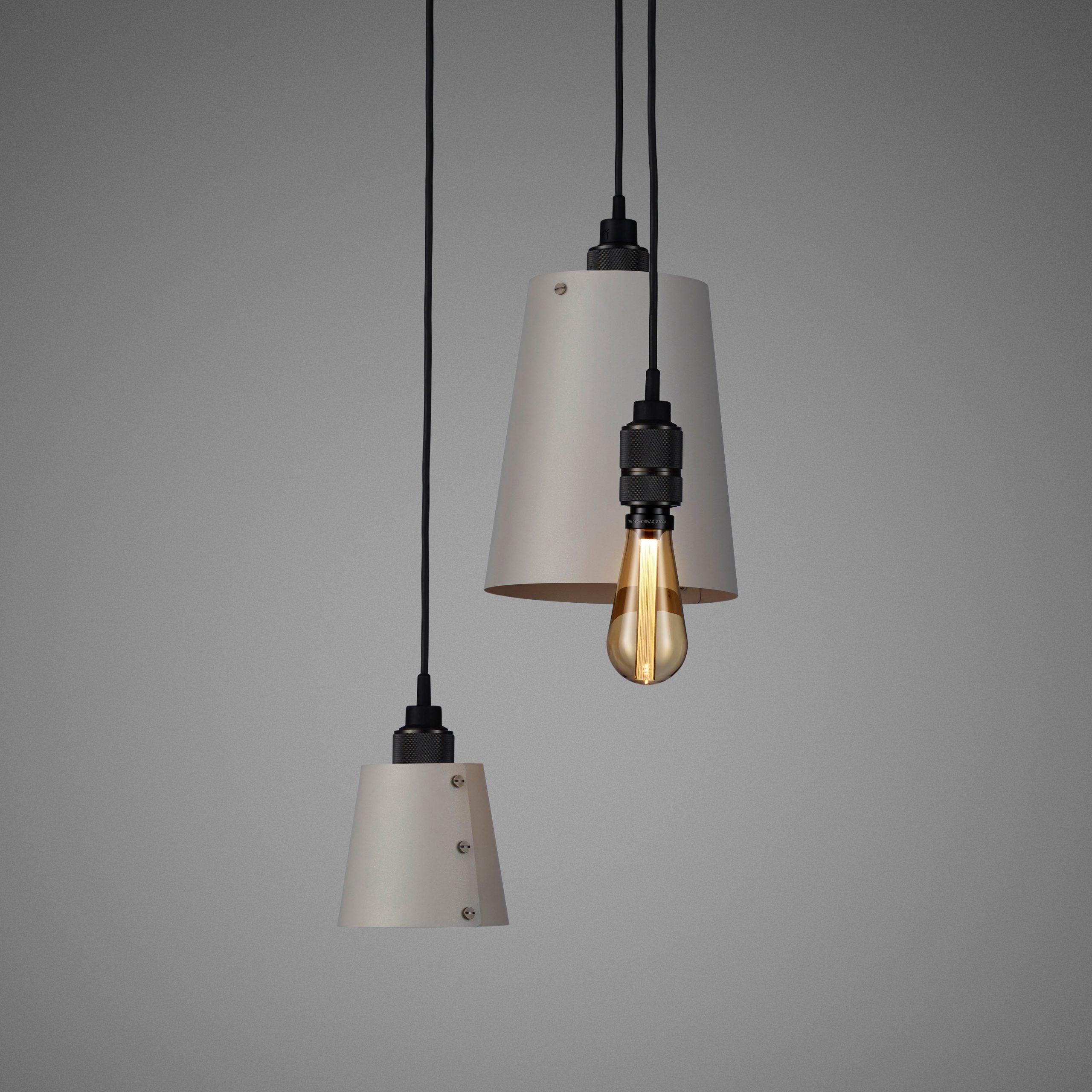Buster & Punch Hooked Pendant Chandelier - 3.0 - Mix - Stone - Smoked Bronze - 2.6m