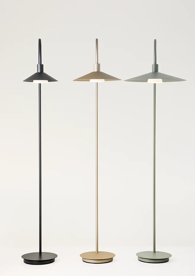 Estiluz - Belt Floor lamps - 149MG - 9 Pale Green