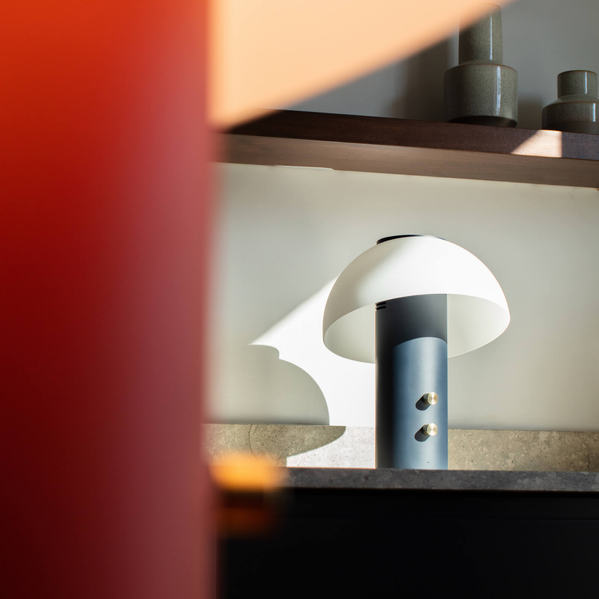 Jaune Studio Piccolo table light with built in Hi-Fi speaker