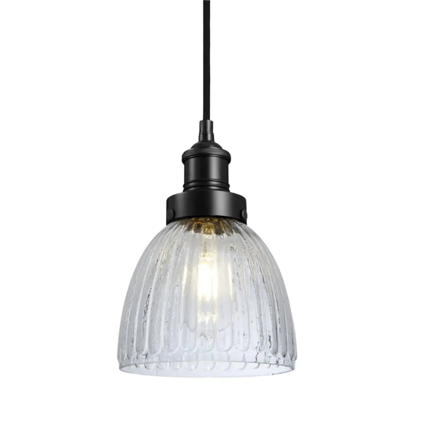 Industville Brooklyn Glass Cone Pendant - 7 Inch