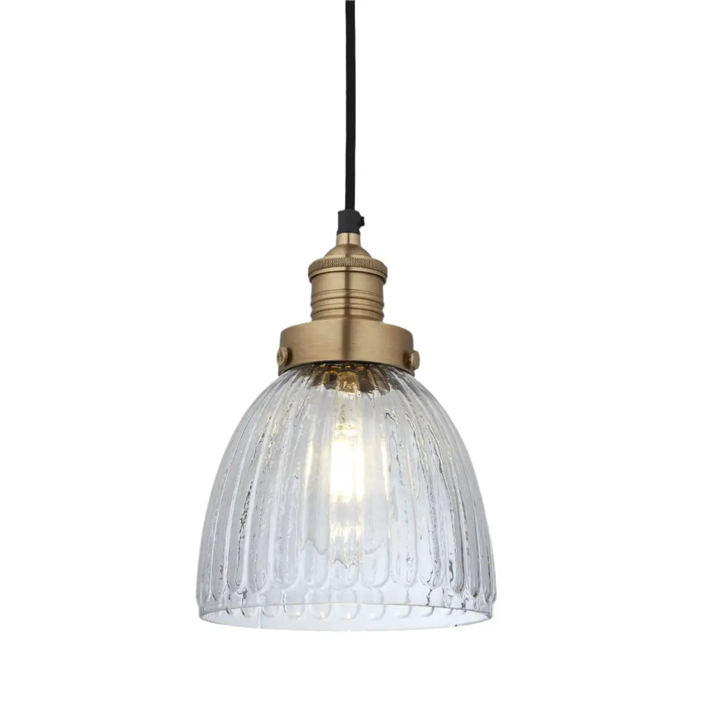 Industville Brooklyn Glass Cone Pendant - 7 Inch