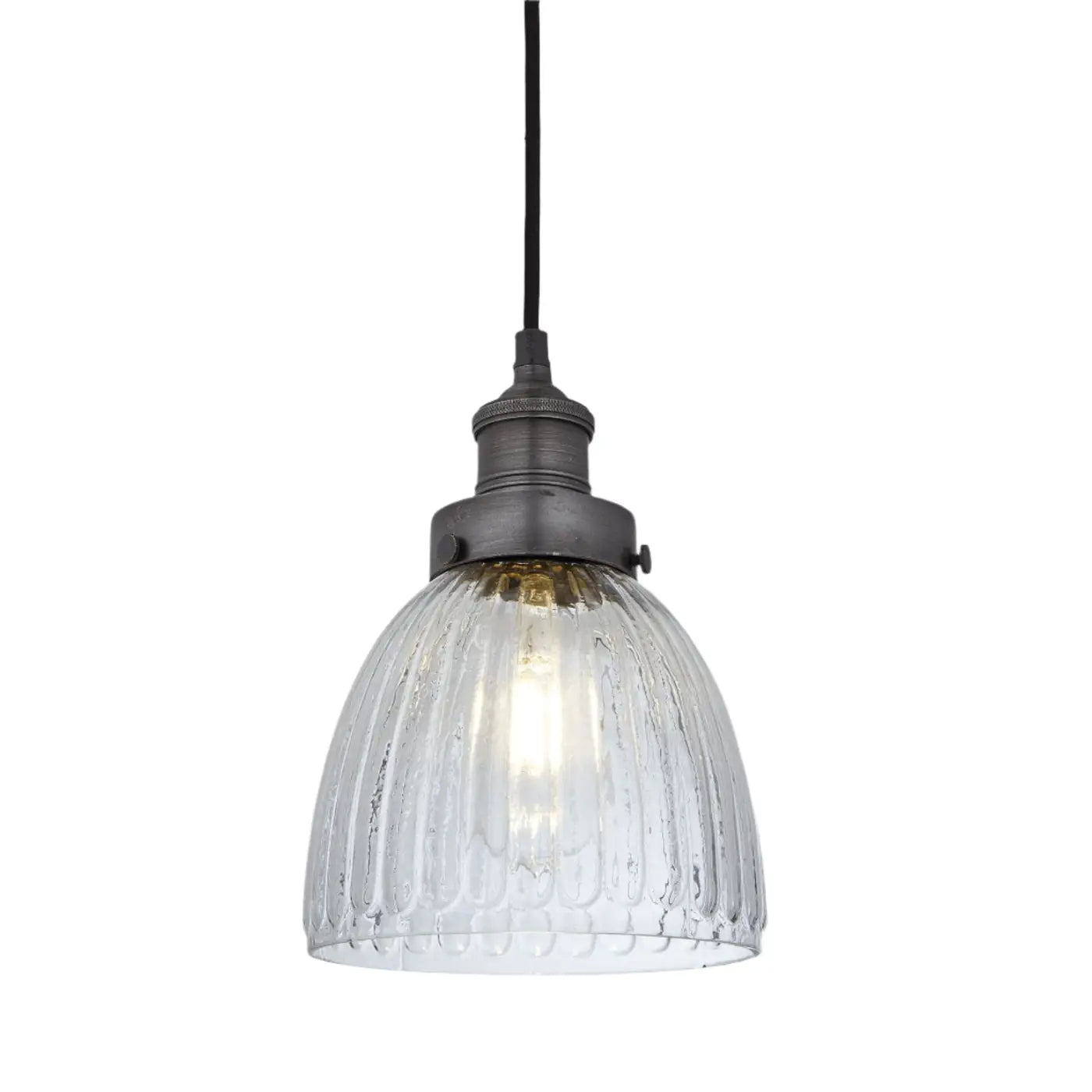 Industville Brooklyn Glass Cone Pendant - 7 Inch