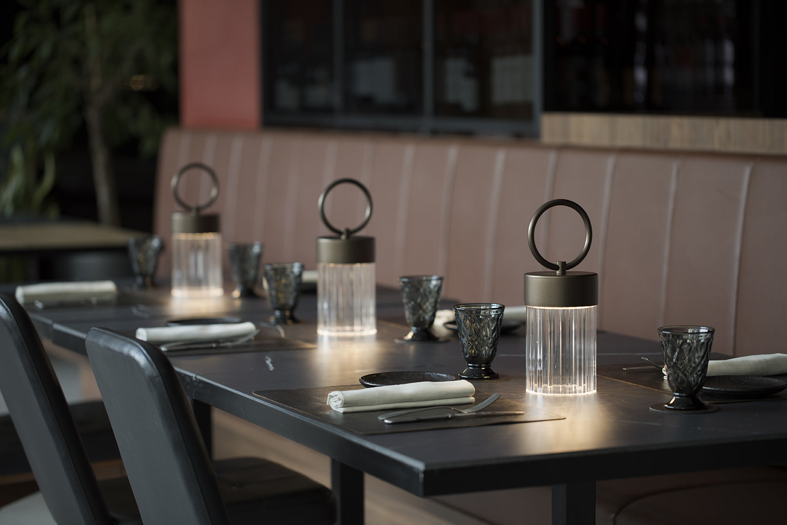 Contardi Lighting Claretta Battery Lamp - Golden Nickel