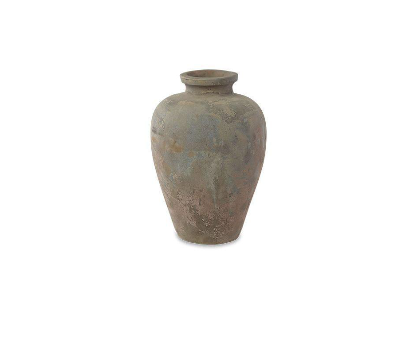 Nkuku Affiti Clay Tapered Pot - Small