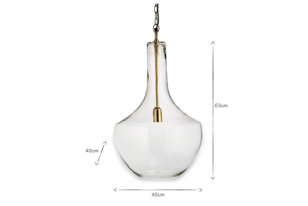Nkuku Agatarla pendant light - Large