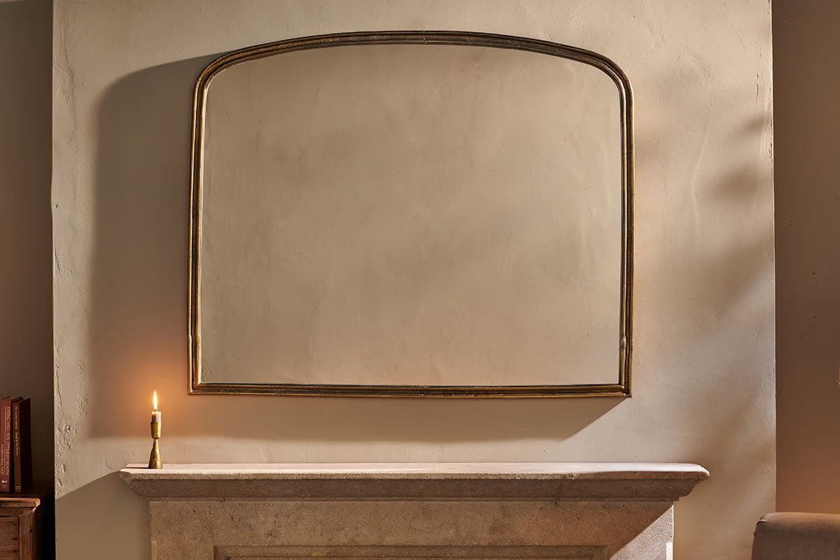 Nkuku - Almora Arched Mirror - Large