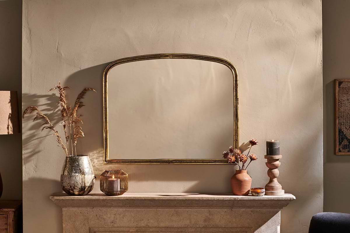 Nkuku - Almora Arched Mirror - Small