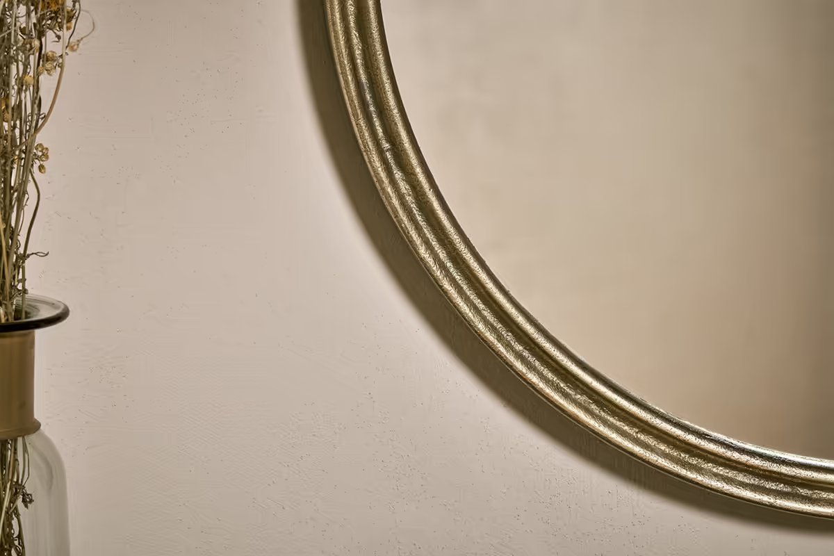 Nkuku - Almora Round Mirror - Small