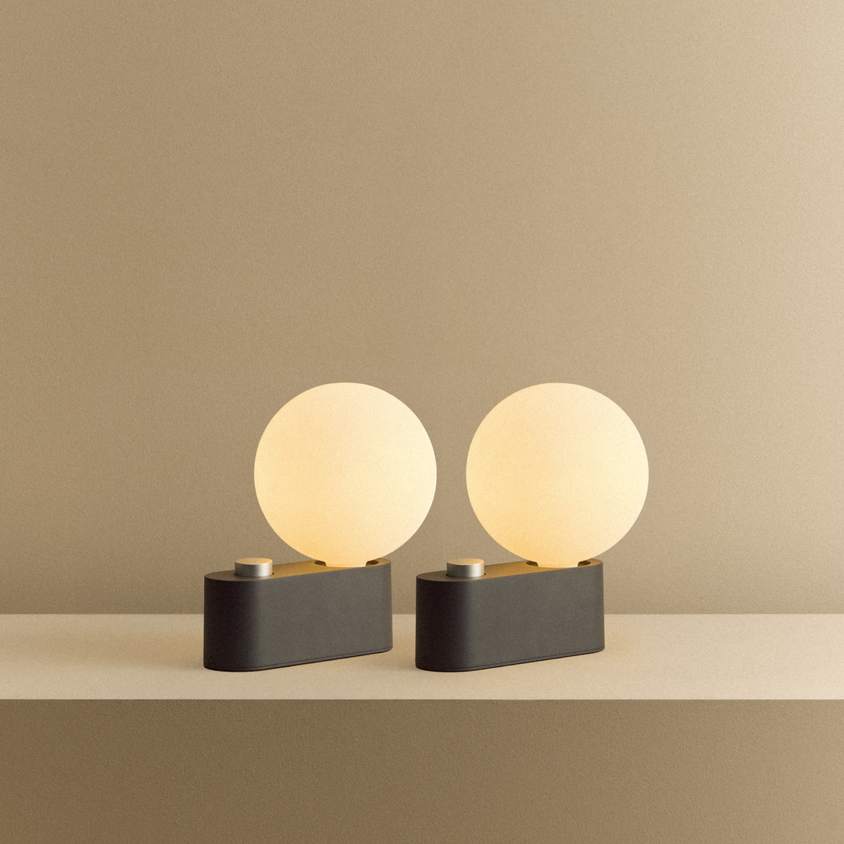 Tala Alumina Multi-Use Lamp in Charcoal - Set of 2